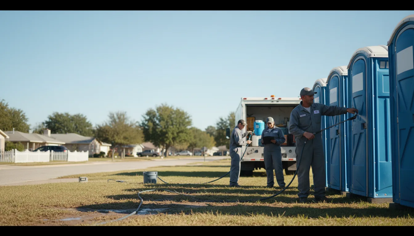 Long-Term Portable Toilet Rental in Holly, CO near me